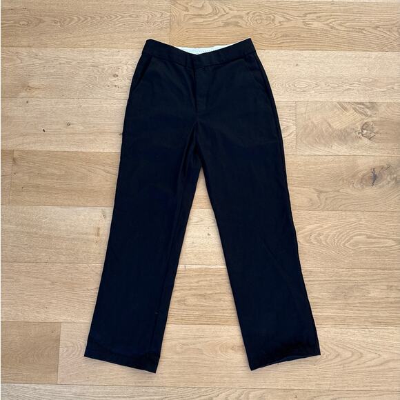 Edikted - Straight Leg Pants in Black - Picture 1 of 4